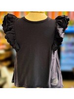 UMGEE - Navy Ruffle Tee