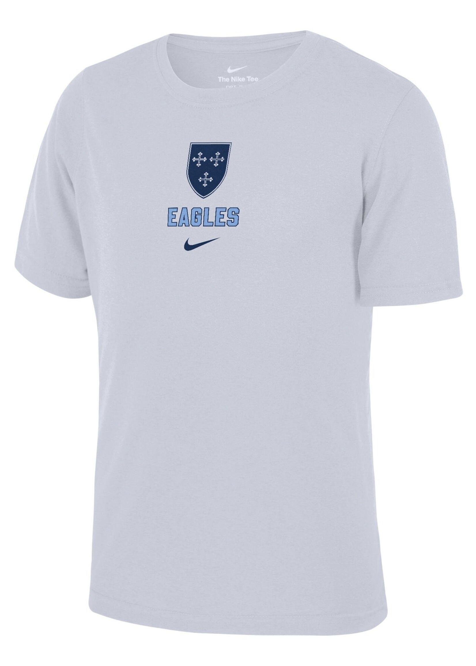 Nike NIKE Legend Tee WHT with Lt Blue EAGLES