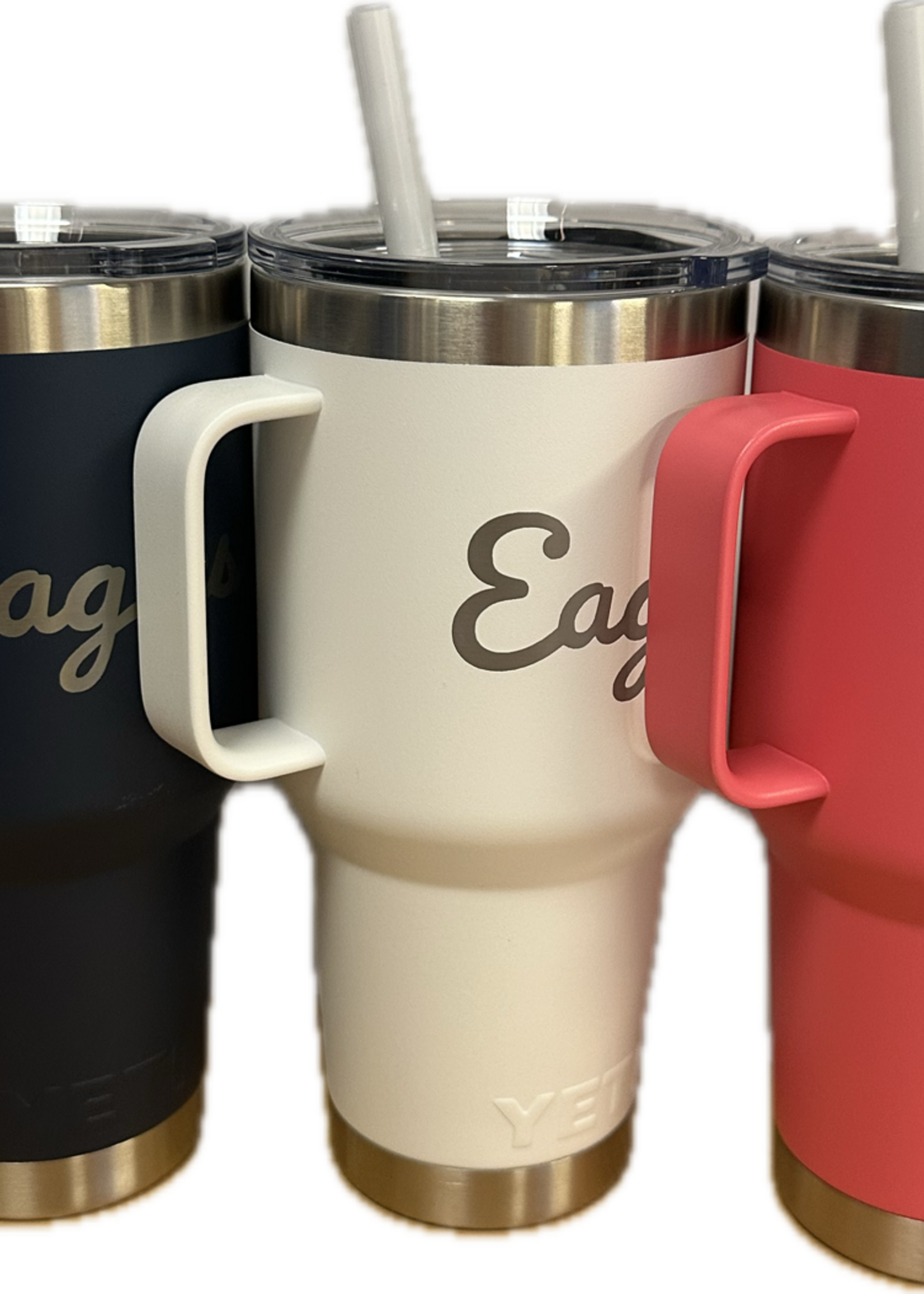 YETI Rambler 35oz Straw Mug Eagles