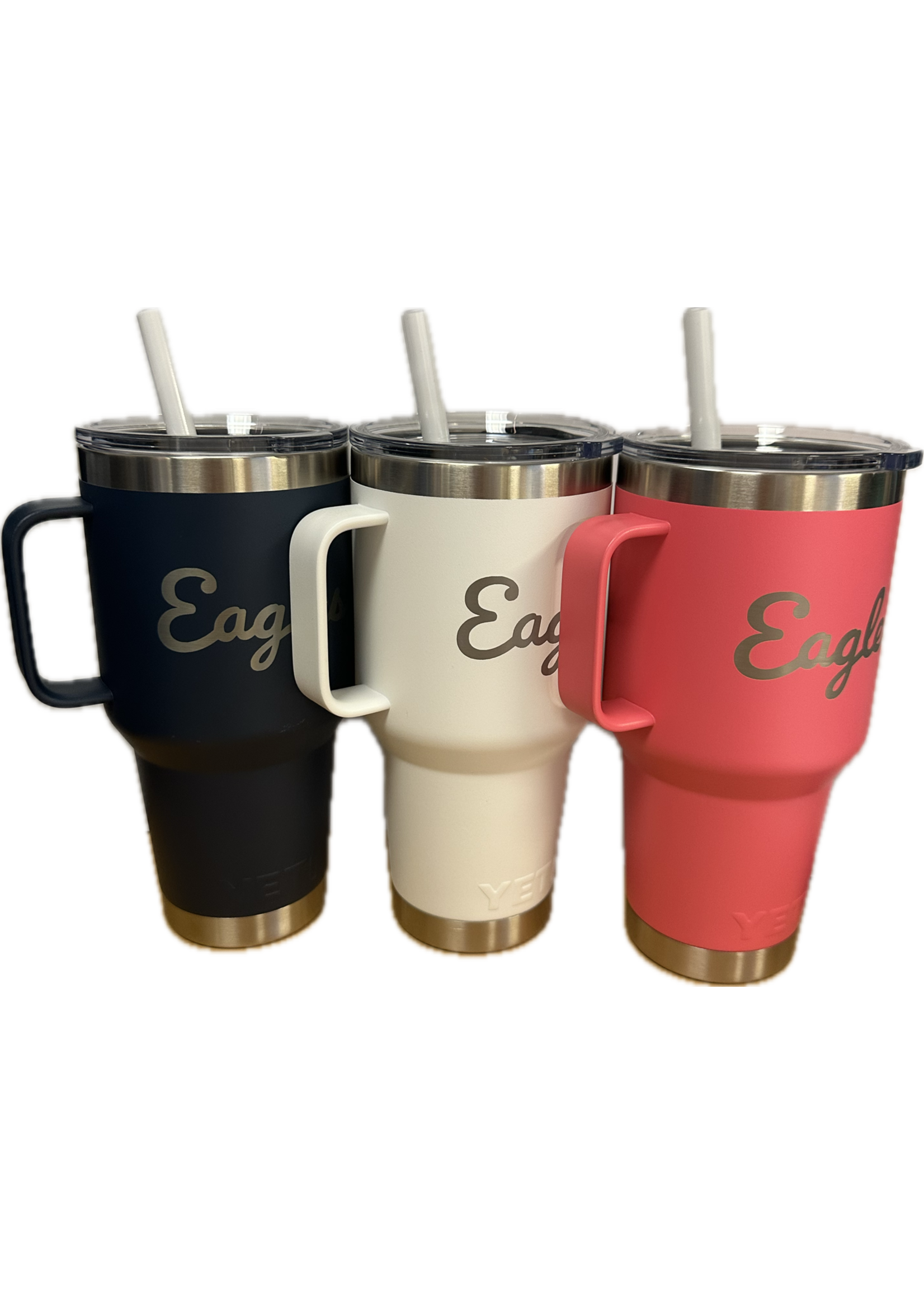 YETI Rambler 35oz Straw Mug Eagles
