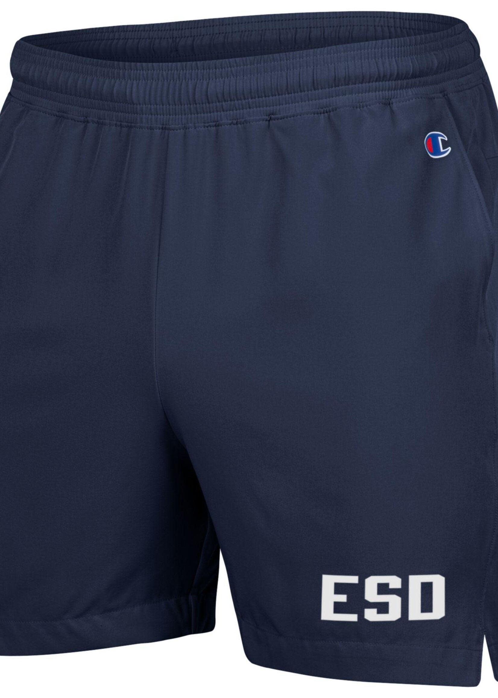 Champion Men's 5in Inseam Woven Short Navy ESD