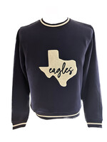 Ellsworth + Ivey Elle Crewneck TX Eagles