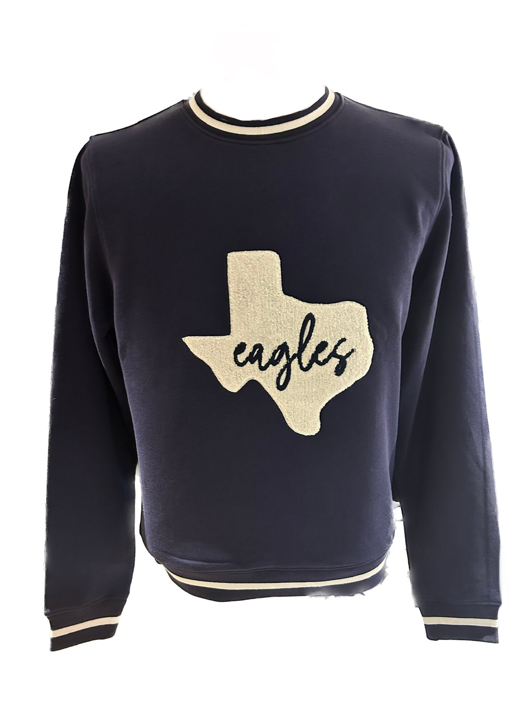 Ellsworth + Ivey Elle Crewneck TX Eagles