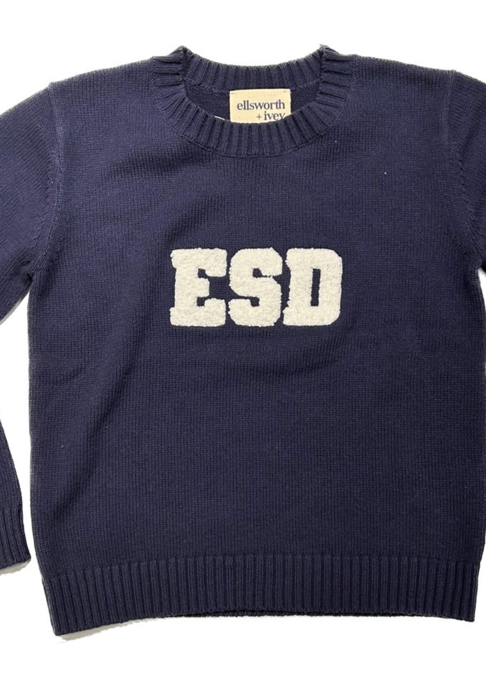 Ellsworth + Ivey Crew Sweater Chenille ESD