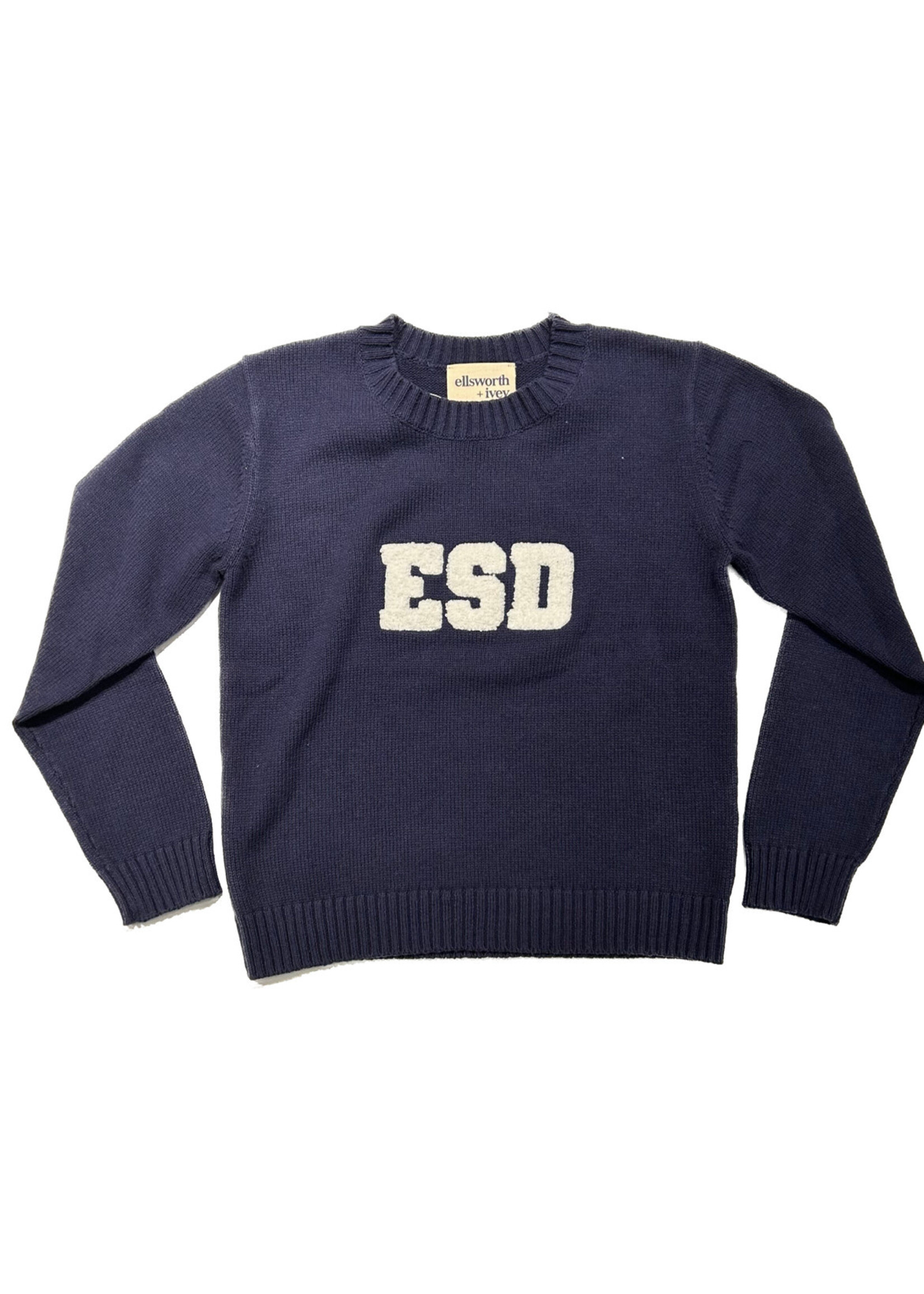 Ellsworth + Ivey Crew Sweater Chenille ESD