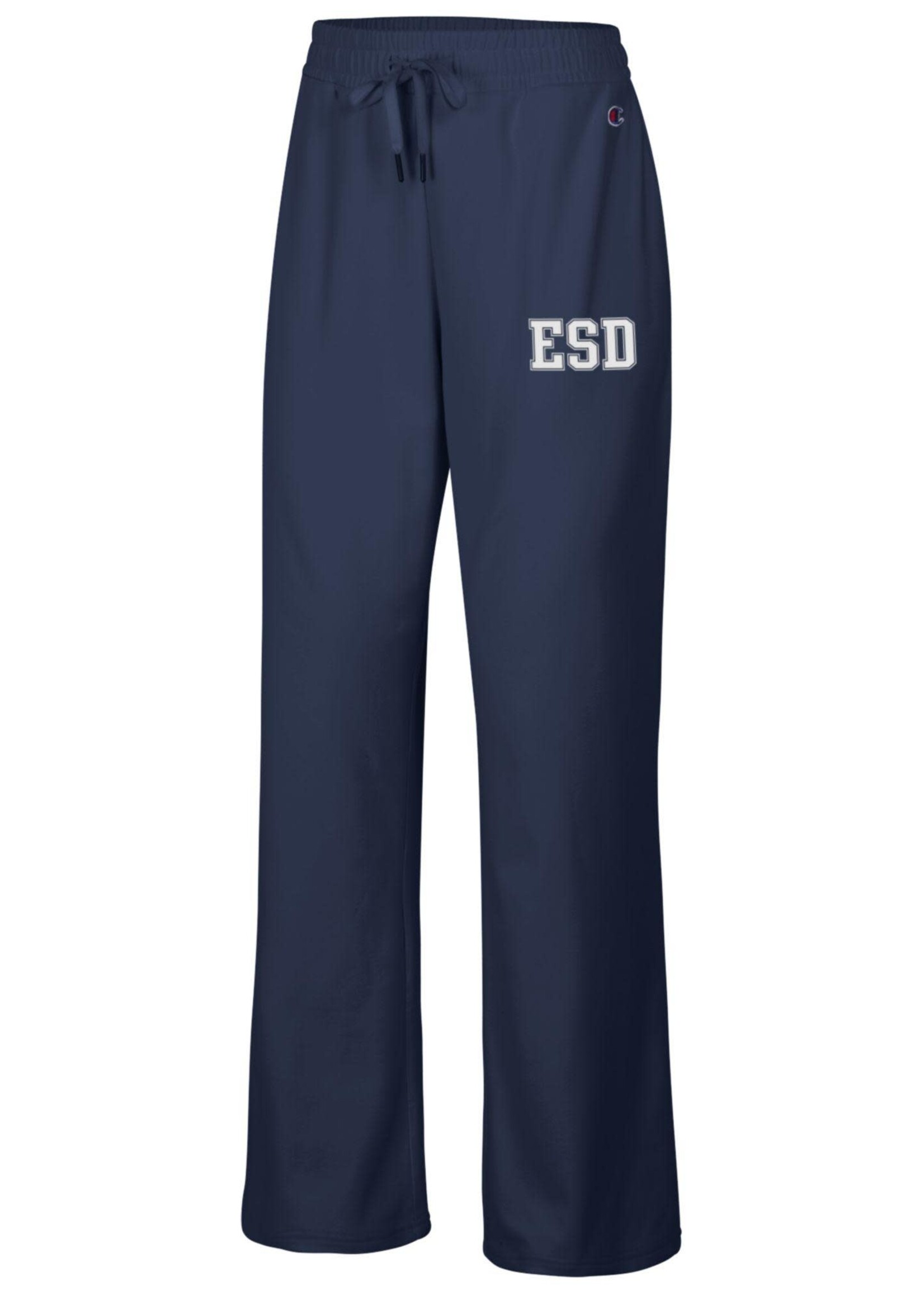 Champion Wmn Sueded Wide Leg Pant Navy ESD