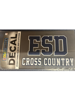 CDI Corp ESD Athletic Decal Cross Country