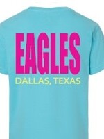 EN T-SHIRT HOT PINK EAGLES