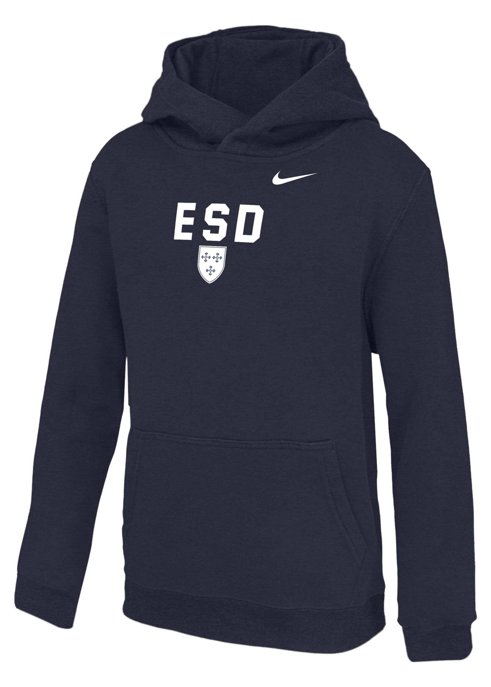 Nike NIKE Club Fleece Hoodie ESD over Shield Navy