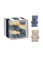Neil Enterprises Neil Enterprises Acrylic Cube with Gummy Bears Navy and White