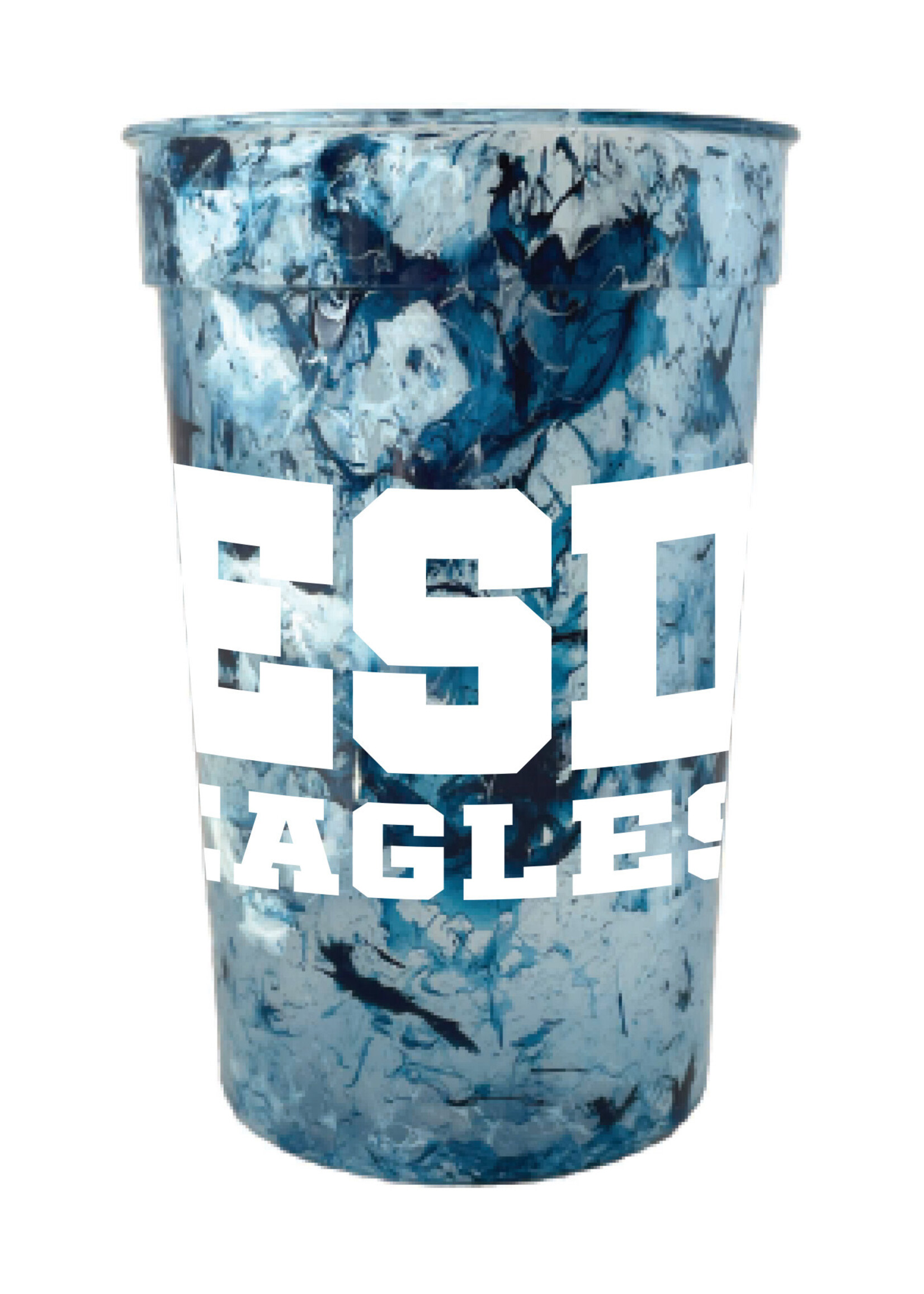 Spirit Products Splatter Cup NVY WHT