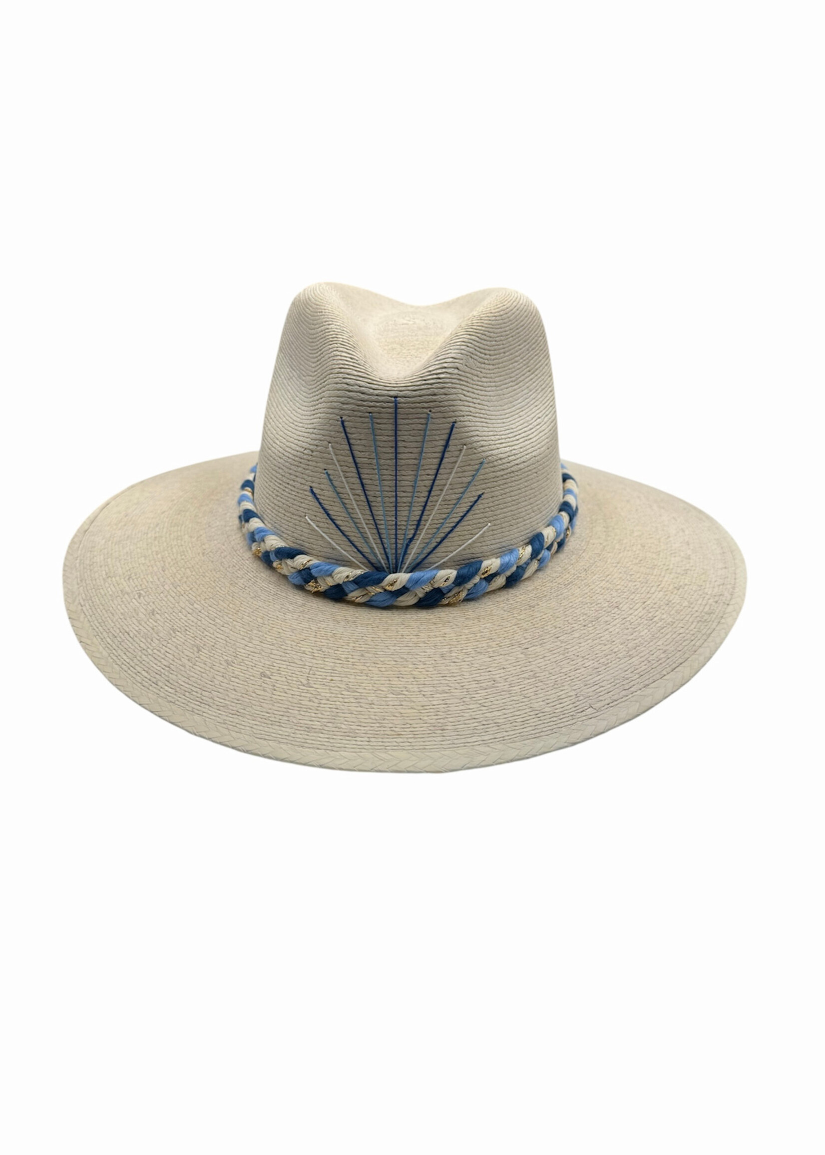 CS Custom Palm Straw Hat with ESD EAGLES