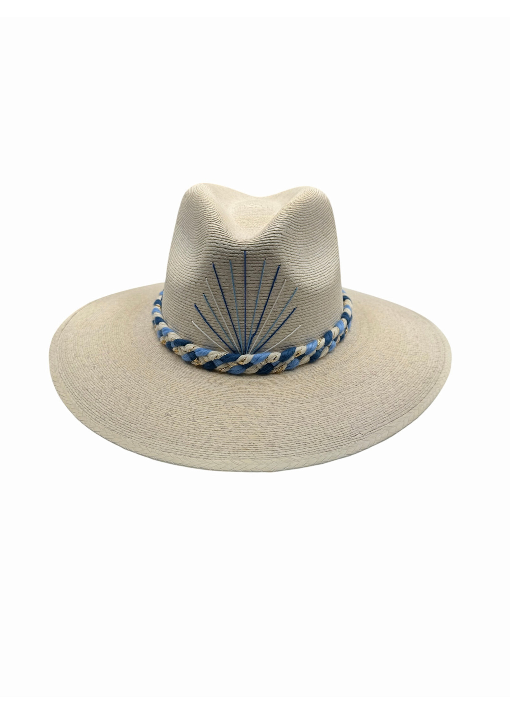 CS Custom Palm Straw Hat with ESD EAGLES
