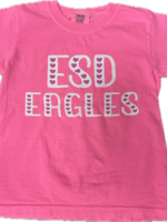 EN T-Shirt Love Letters Neon Pink