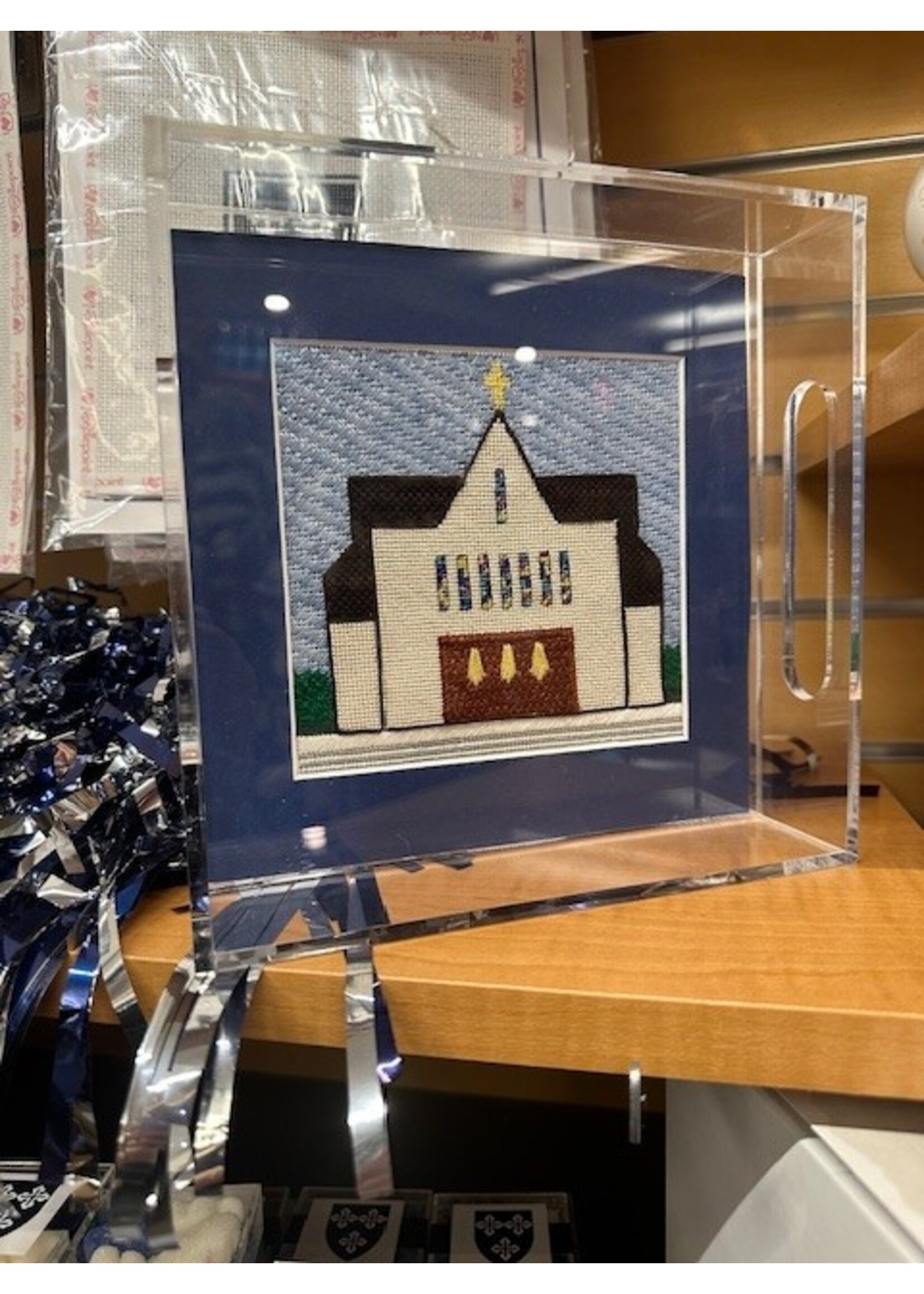 2026 Chapel Needlepoint - Special Order Canvas - 4 inch