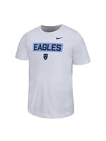 NIKE Legend Tee Wht w Nvy EAGLES in Lt Blue Box
