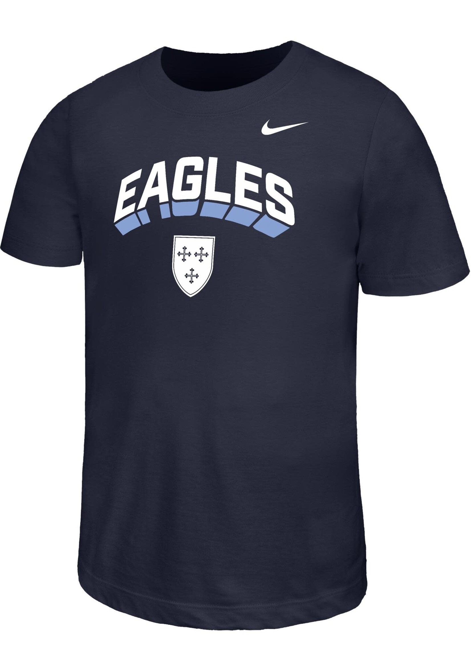 NIKE Legend Tee NV w Drop Shadow EAGLES over Shield