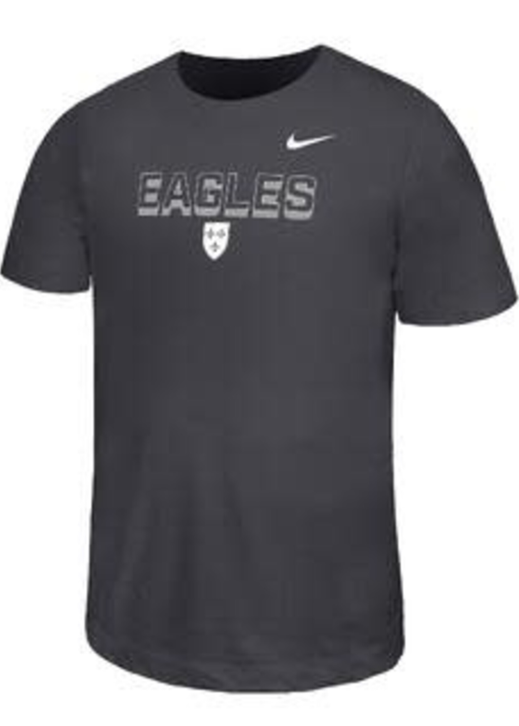 NIKE Legend Tee Anth w Drop Shdw EAGLES in Gry
