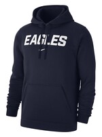 Nike Nike Club Fleece Hoodie - Navy Eagles Straight