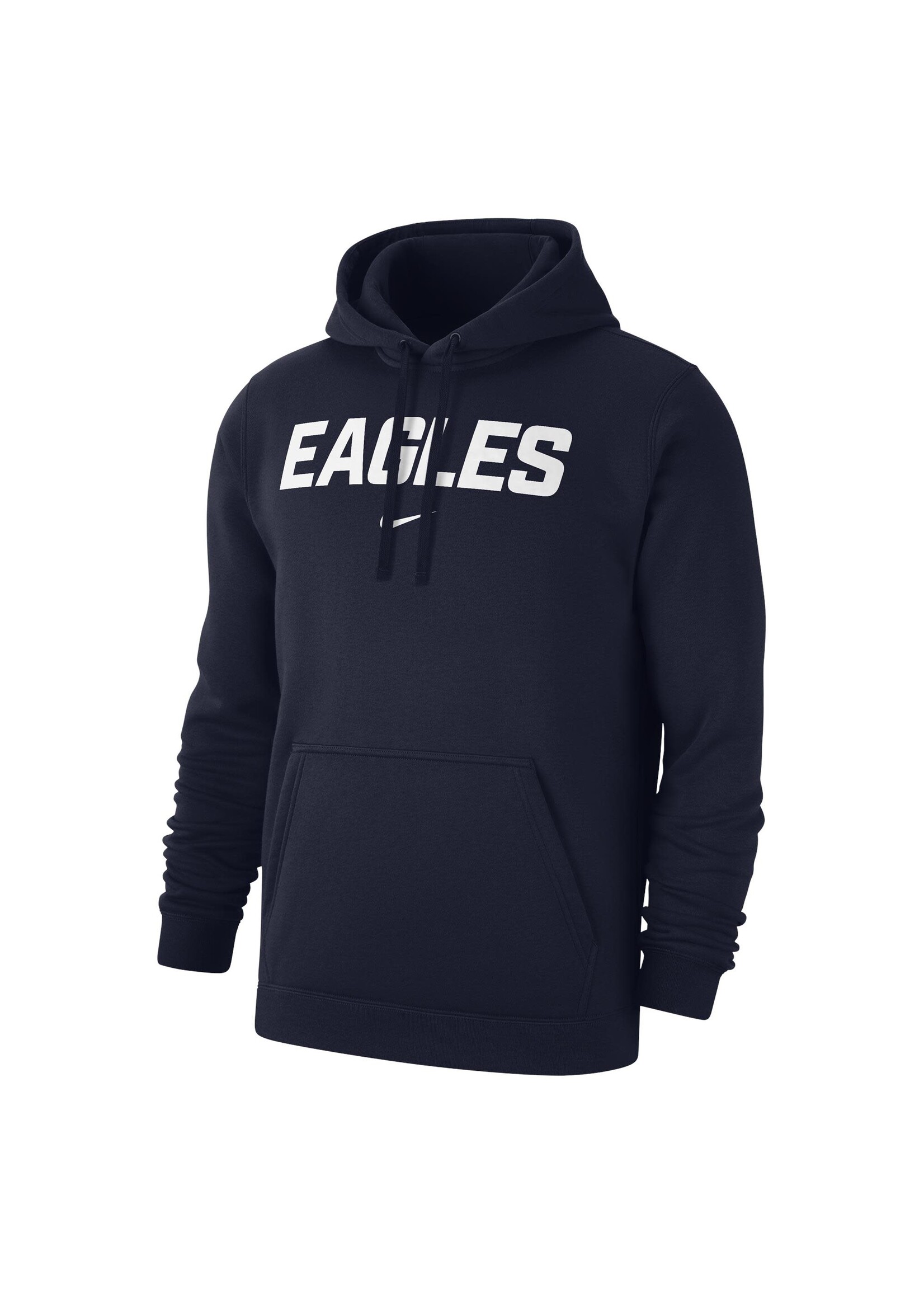 Nike Nike Club Fleece Hoodie - Navy Eagles Straight