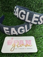 Fan Glam Beaded Headband EAGLES