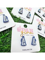 Fan Glam Megaphone Studs