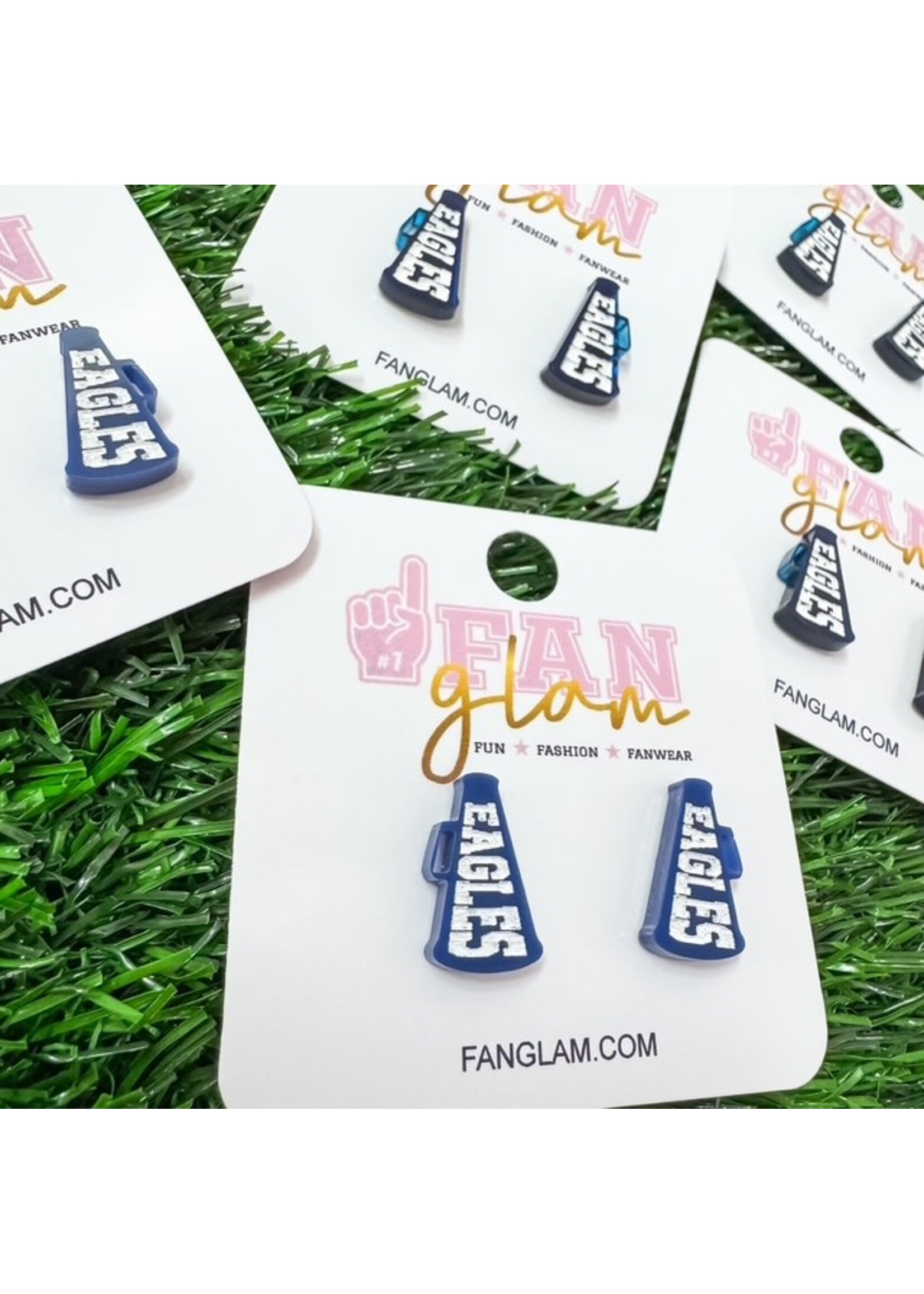 Fan Glam Megaphone Studs