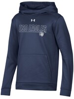 GFS U-A Hoodie Outline ESD EAGLES w Eagle Shield NVY