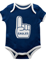 Vive la Fete Luca Onesie Navy and White