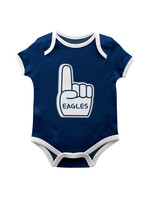 Vive la Fete Luca Onesie Navy and White