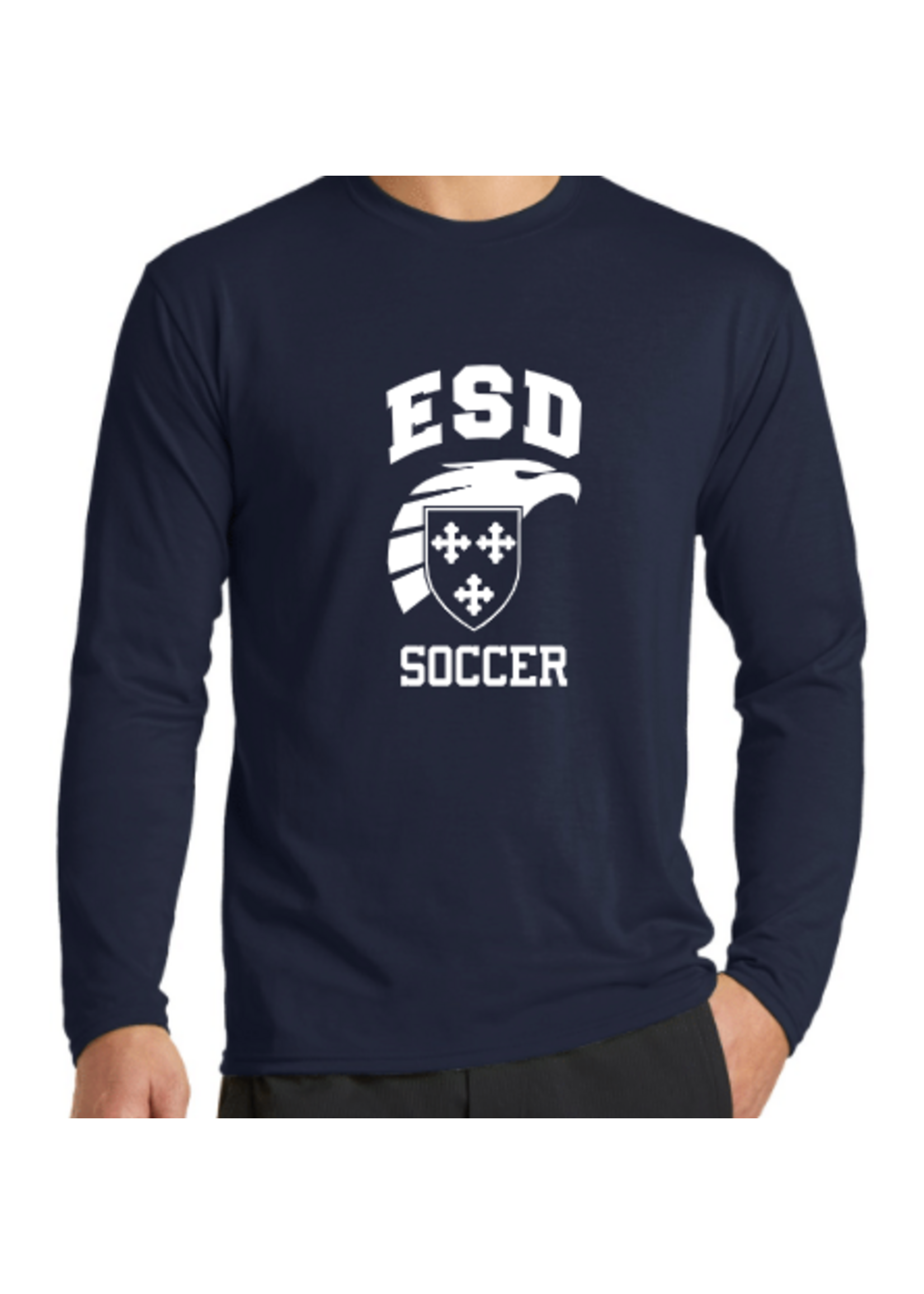 2025 Soccer Navy Dri - Fit (Long Sleeve)