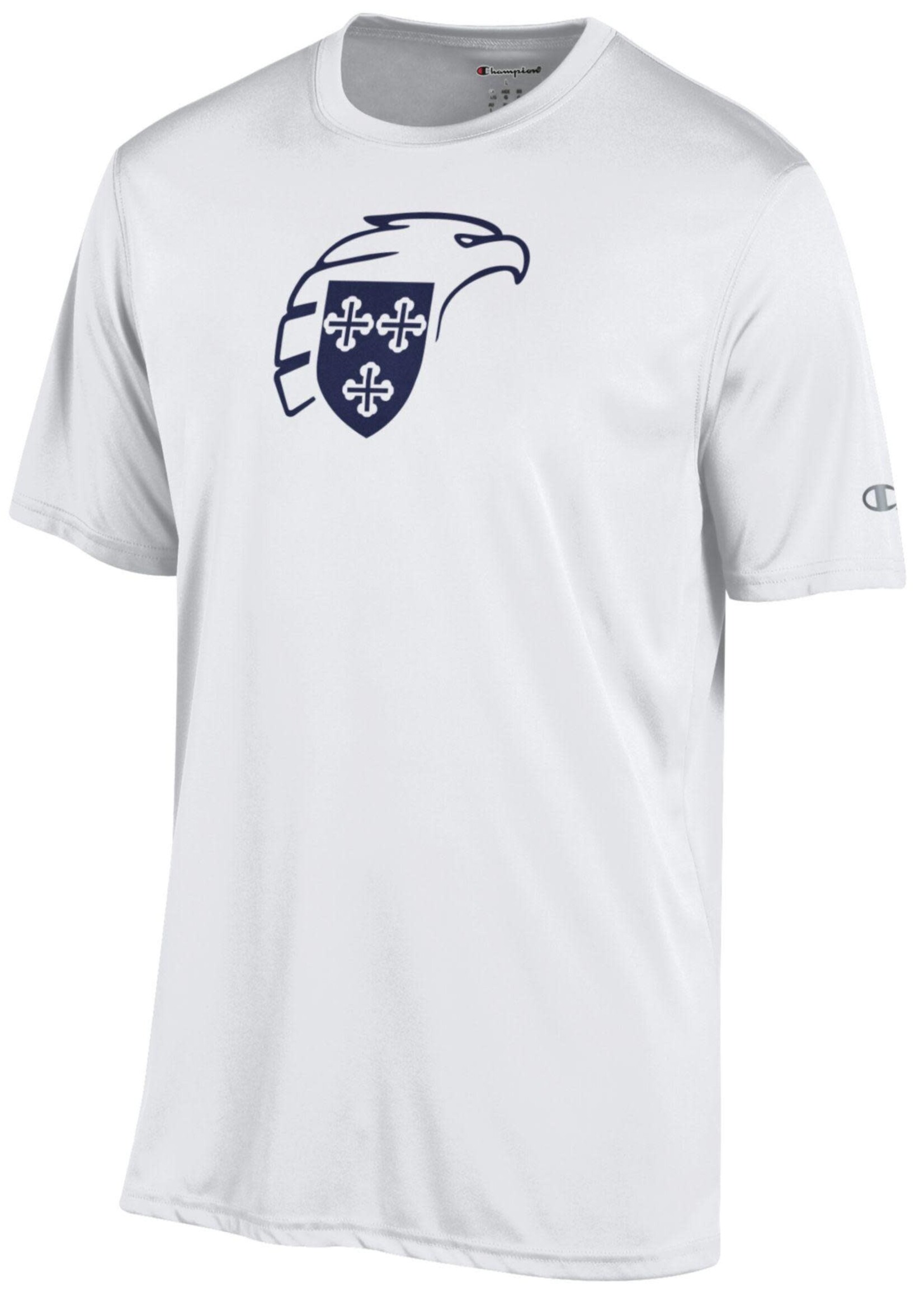 Champion Dri Fit Eagle Shield Tee White