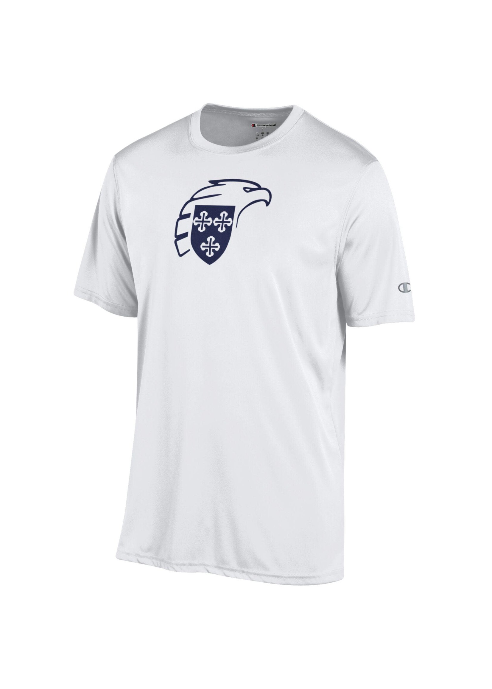 Champion Dri Fit Eagle Shield Tee White