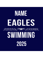 2025 Swim Team Yard Sign