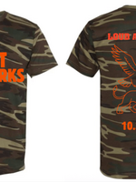 2025 Camo Football T-Shirt (Size Adult XL)