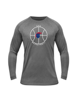 2025 BSN ESD Basketball Gray LS Dri-Fit