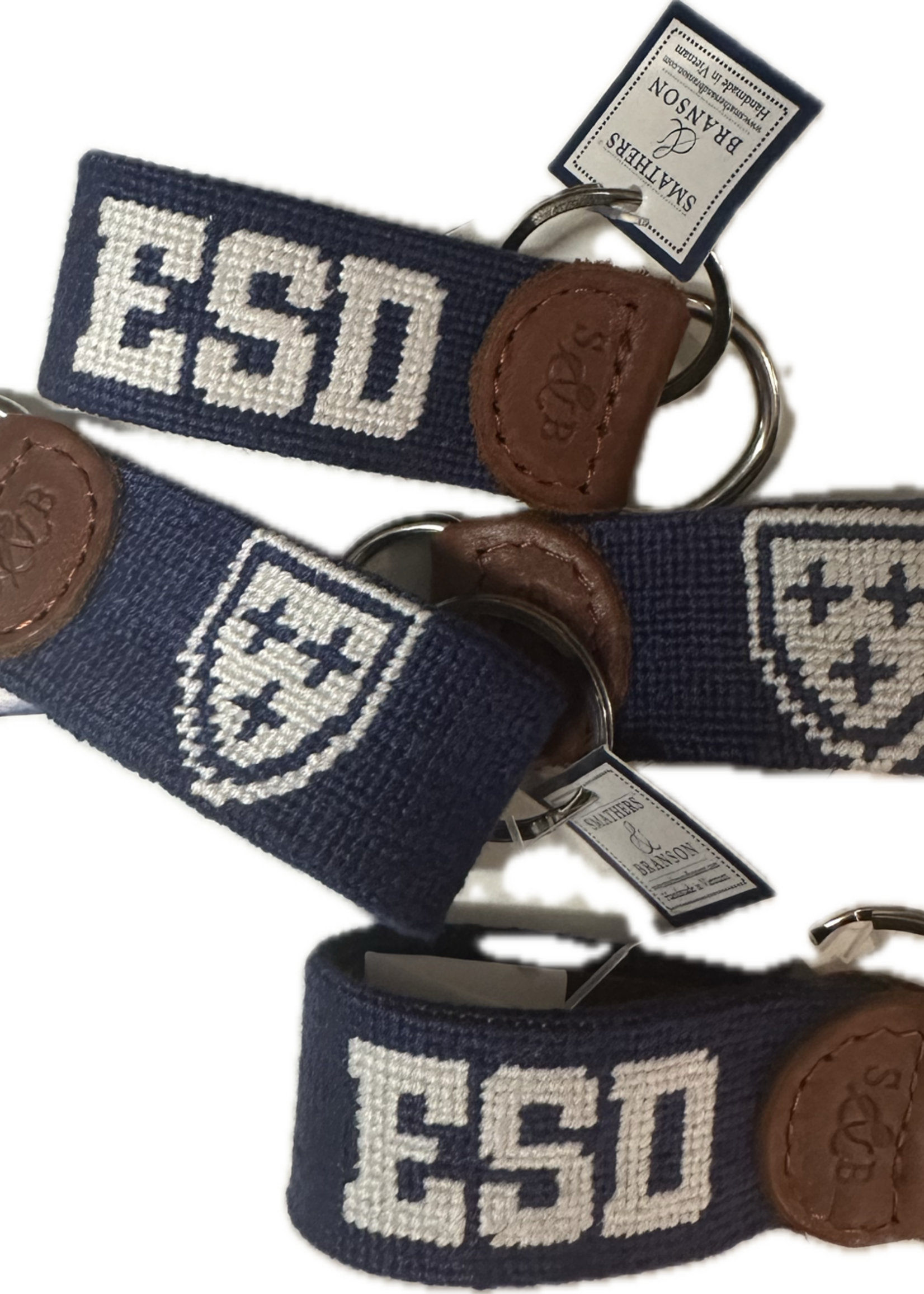 Smath and Bran Cust Key Fob Navy ESD Shield