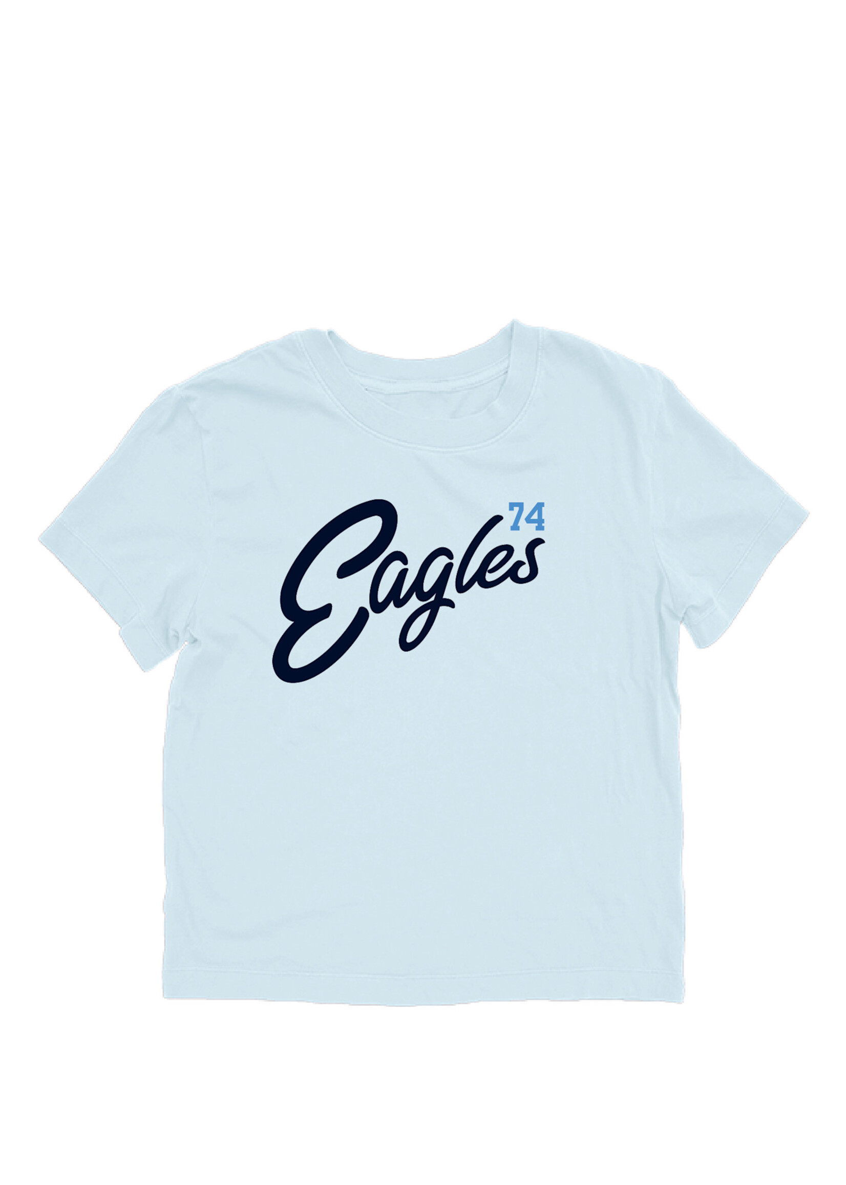 Blue 84 Blue 84  Dyed Tee with Eagles 74 Powder