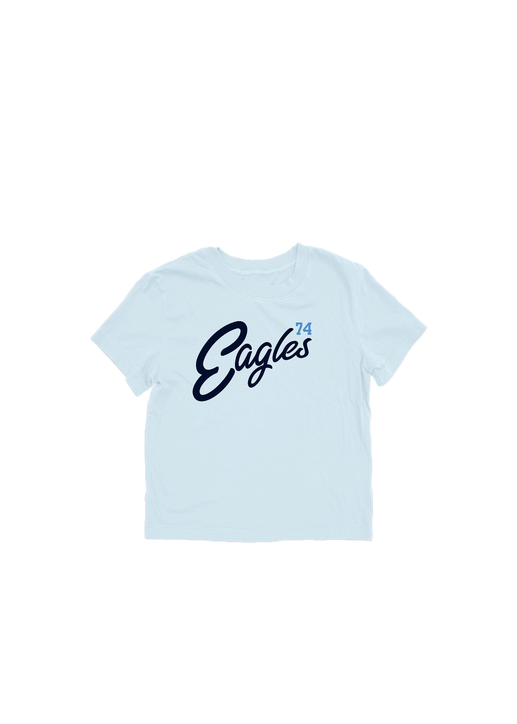 Blue 84 Blue 84  Dyed Tee with Eagles 74 Powder