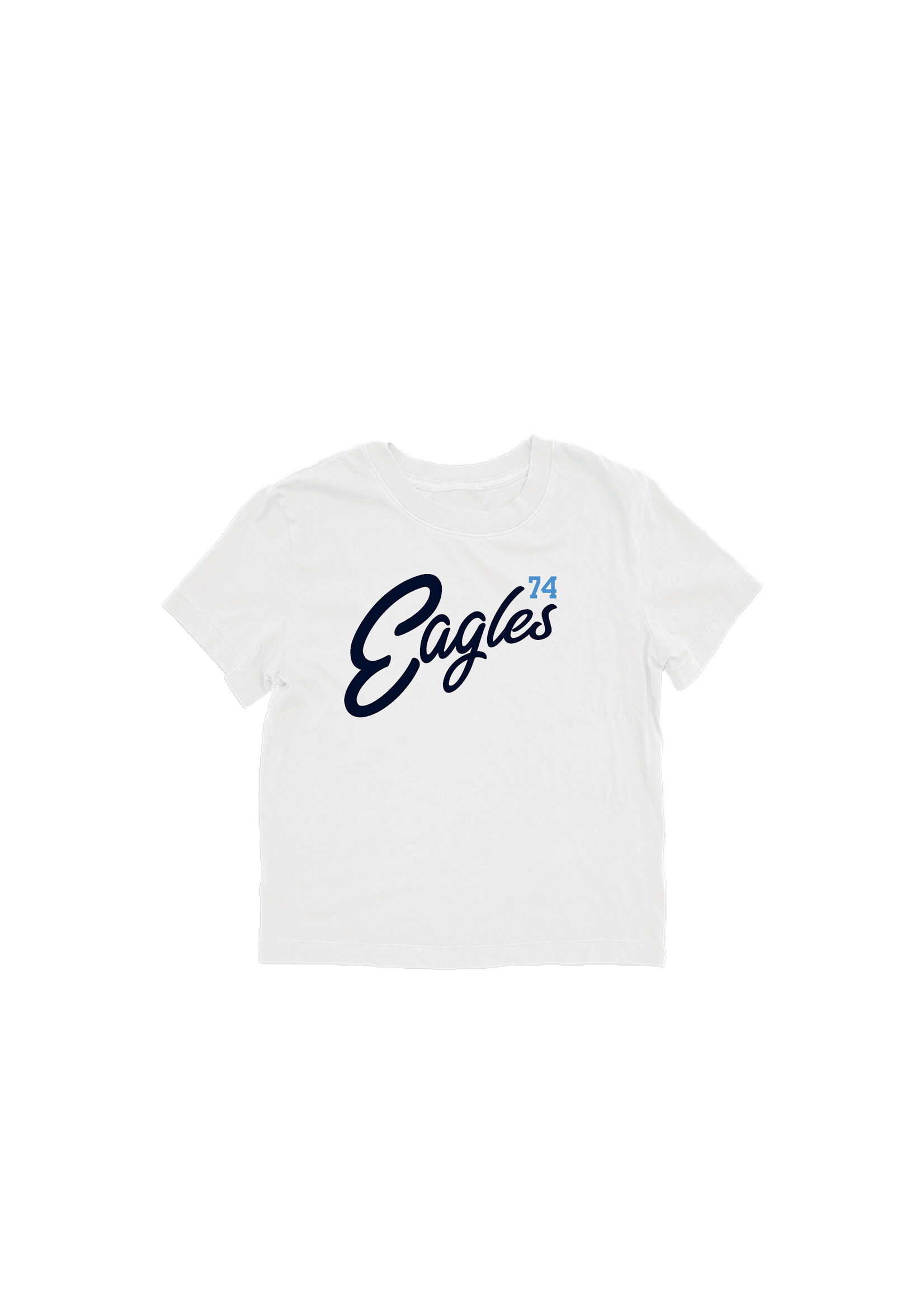 Blue 84 Blue 84 Dyed Tee with Eagles 74 White