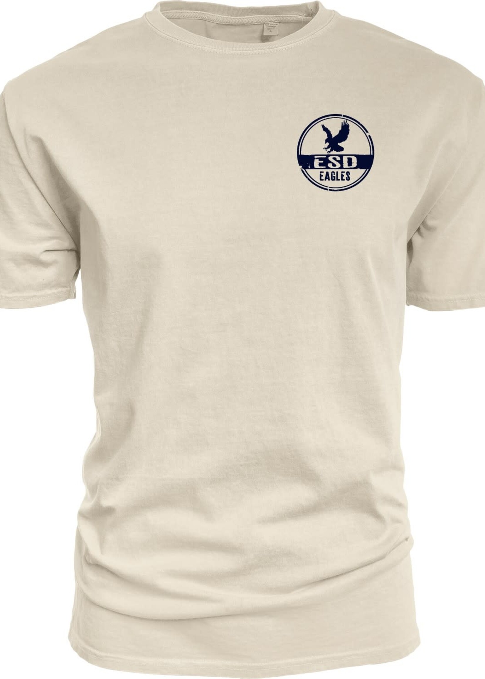 Blue 84 Dallas Eagles Tee Shadow Wheat