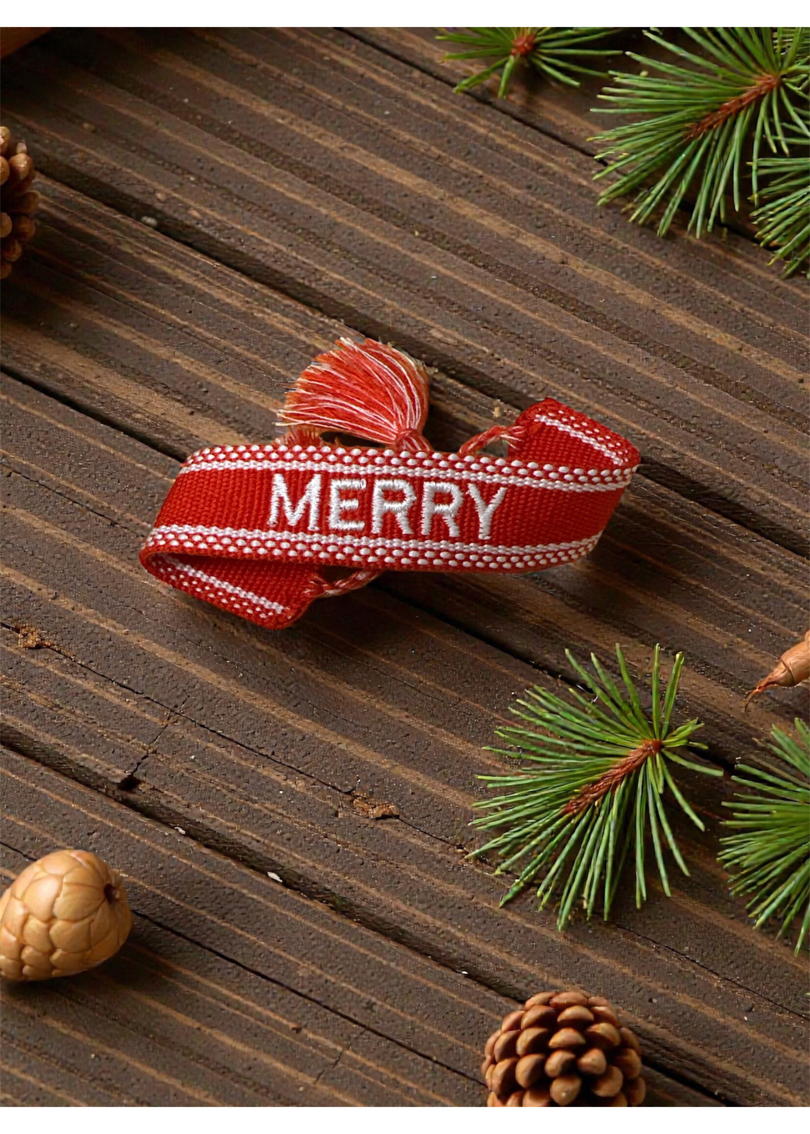 Fan Glam MERRY Tassel Bracelet