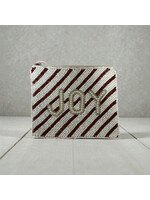 Fan Glam Beaded Coin Bag Joy
