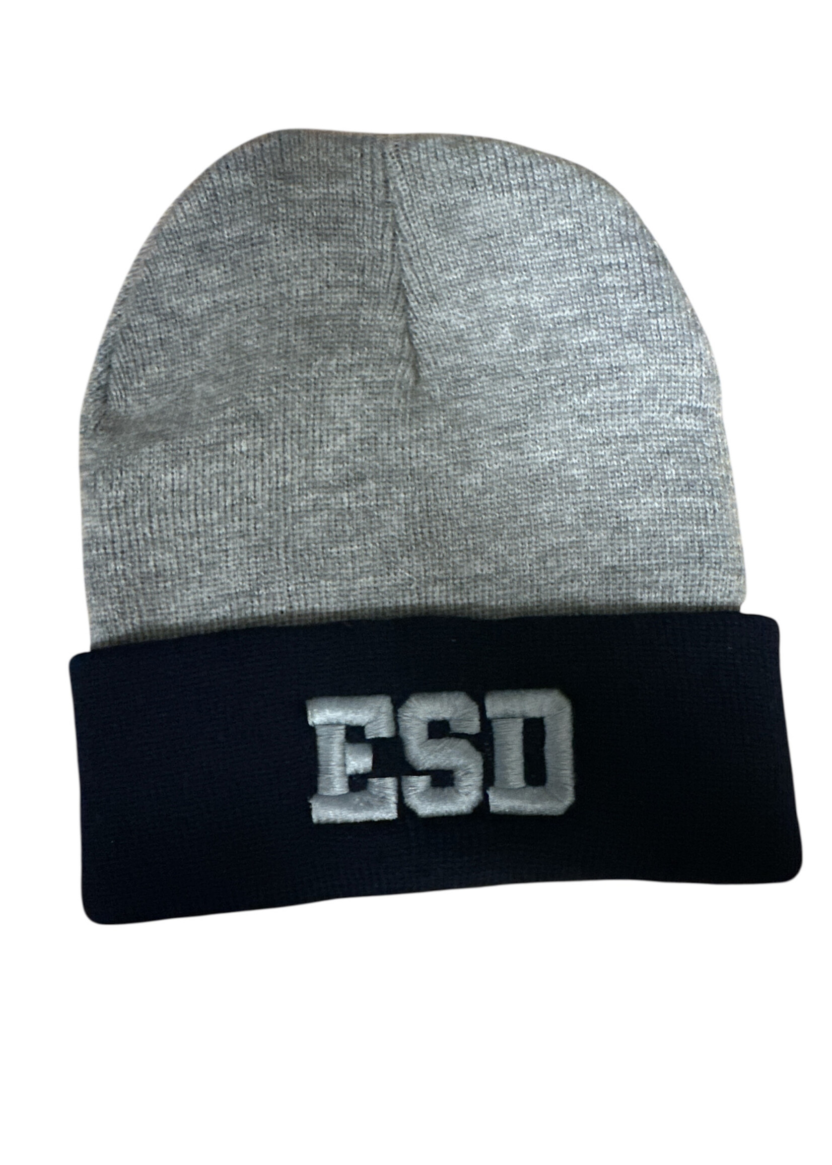ESD Color Blocked Cuffed Beanie