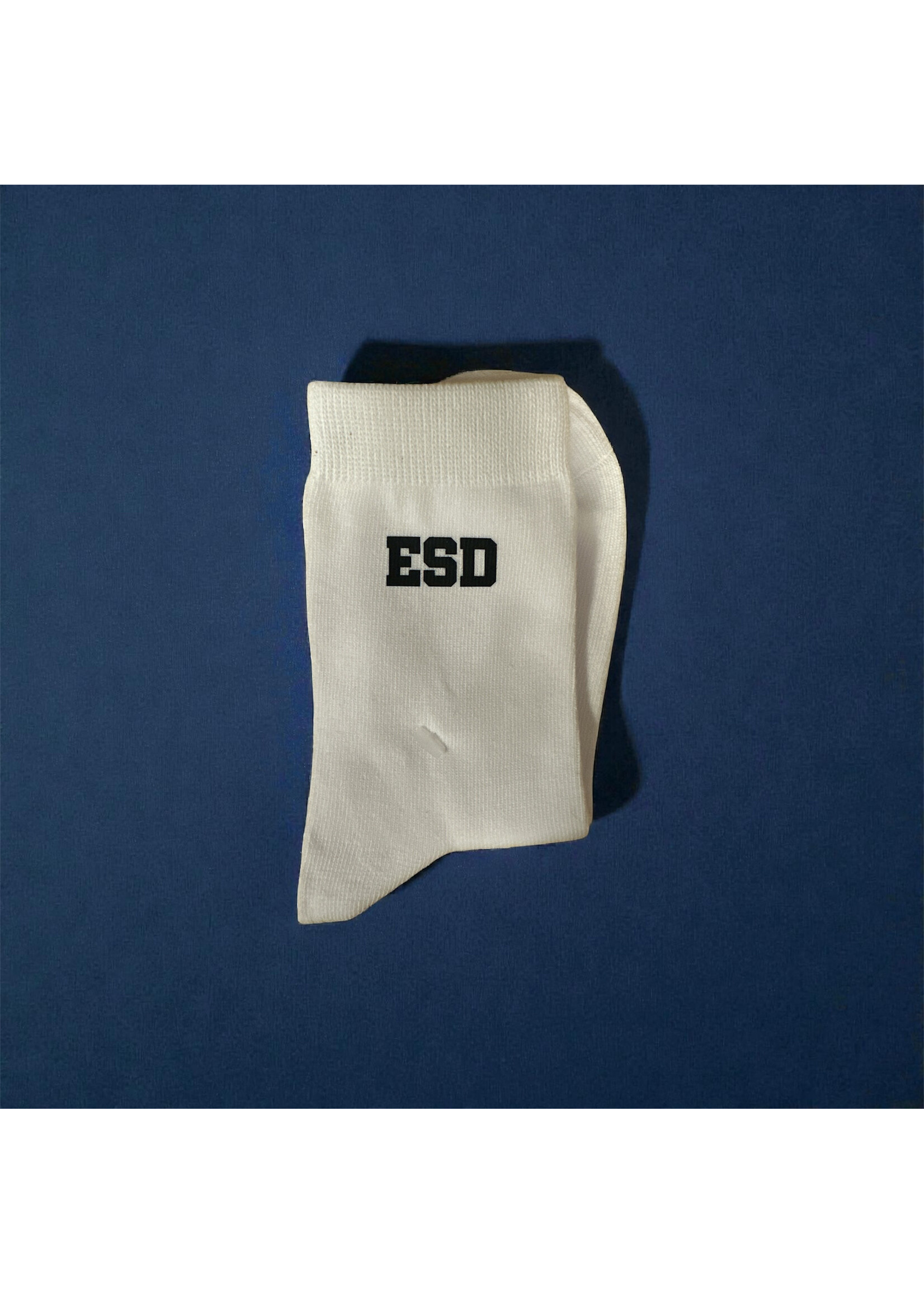EN ESD Screen Custom Crew Youth Socks