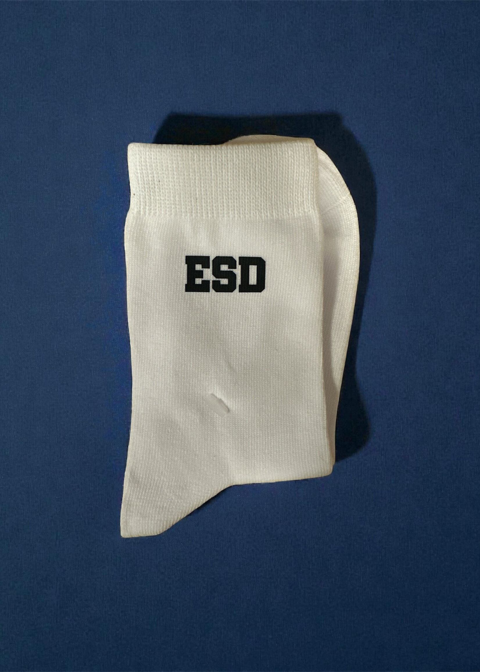EN ESD Screen Custom Crew Youth Socks