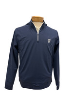 johnnie-O Robby LWT Qtr Zip Hoodie Navy