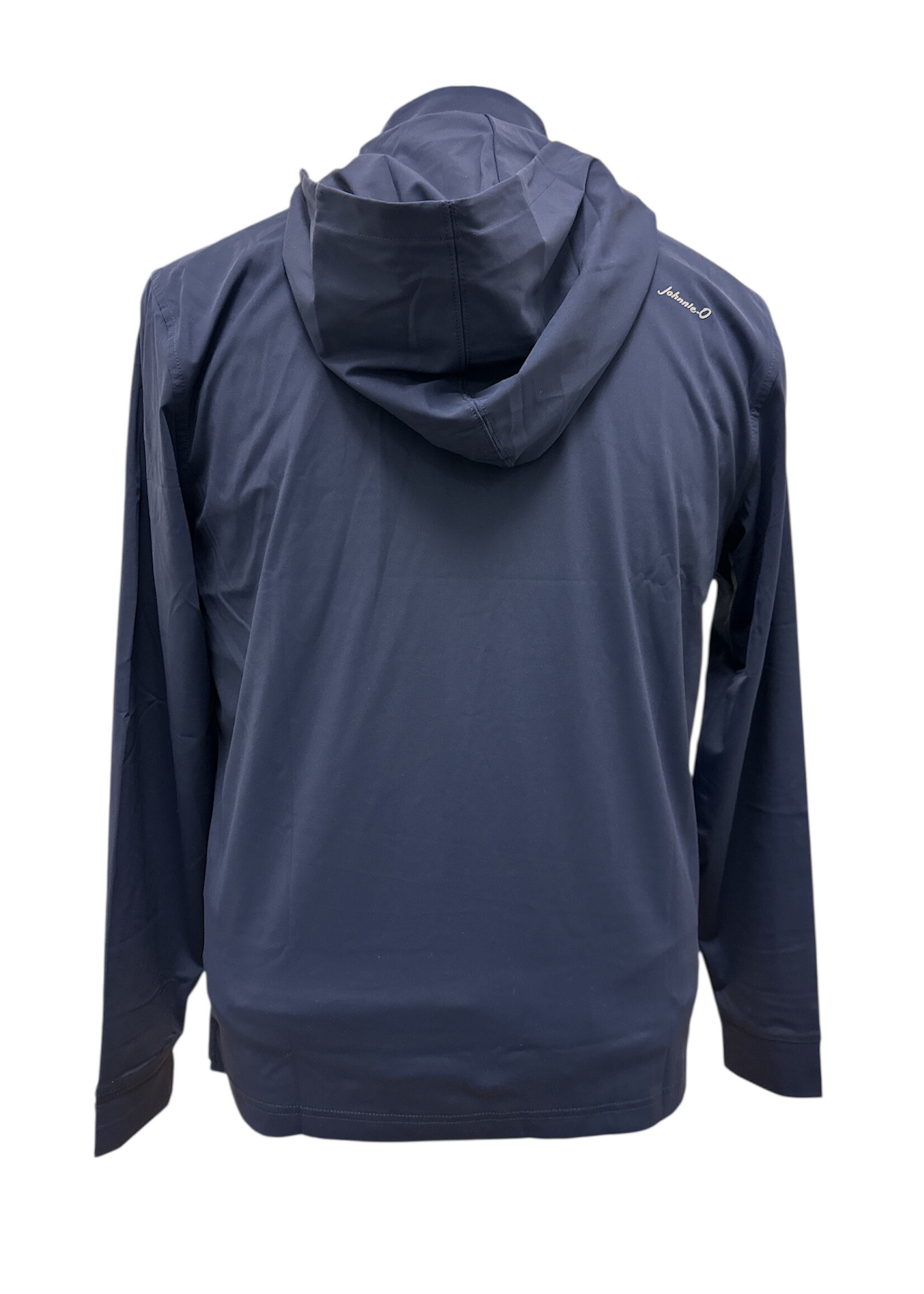 johnnie-O Robby LWT Qtr Zip Hoodie Navy