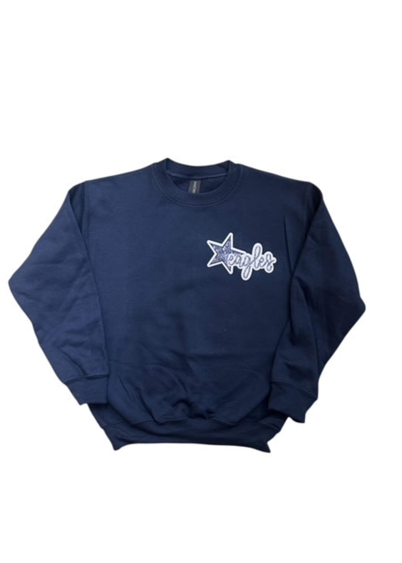 6J CUSTOM CREW SEQUIN STAR EAGLES