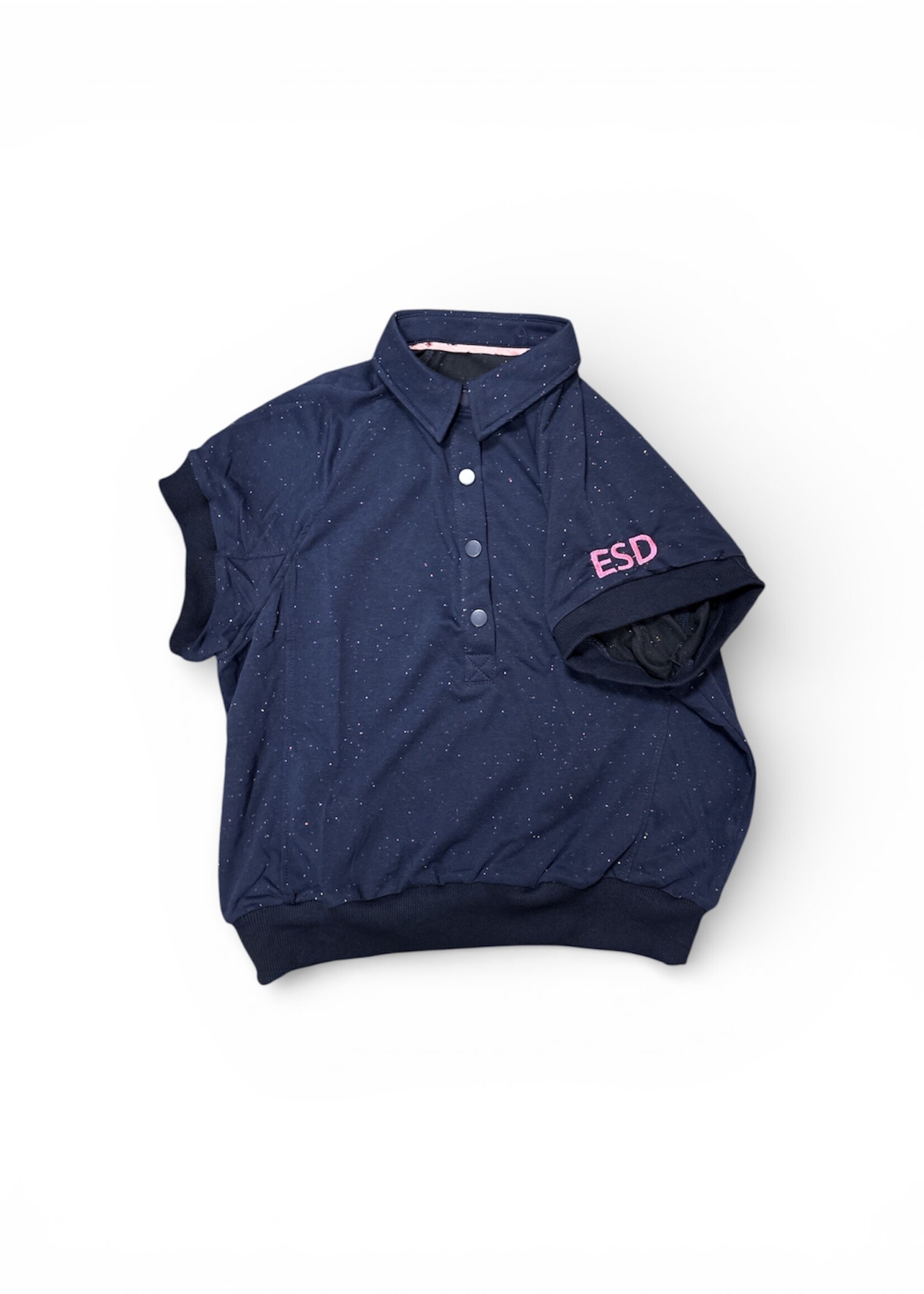 UMGEE SNAP BUTTON SPECKLED POLO